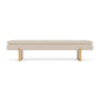 Umi Oak Bench - Pasha Dune Boucle / Oak