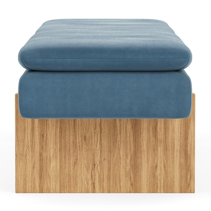 Velour Lux Shadow Blue / Oak