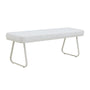 Luca Boucle Bench - Cream / Cream