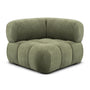 Bowie Textured Velvet Corner Modular Piece - Olive