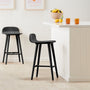 Capa Timber Bar Stool - Black