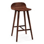 Capa Timber Bar Stool - Walnut