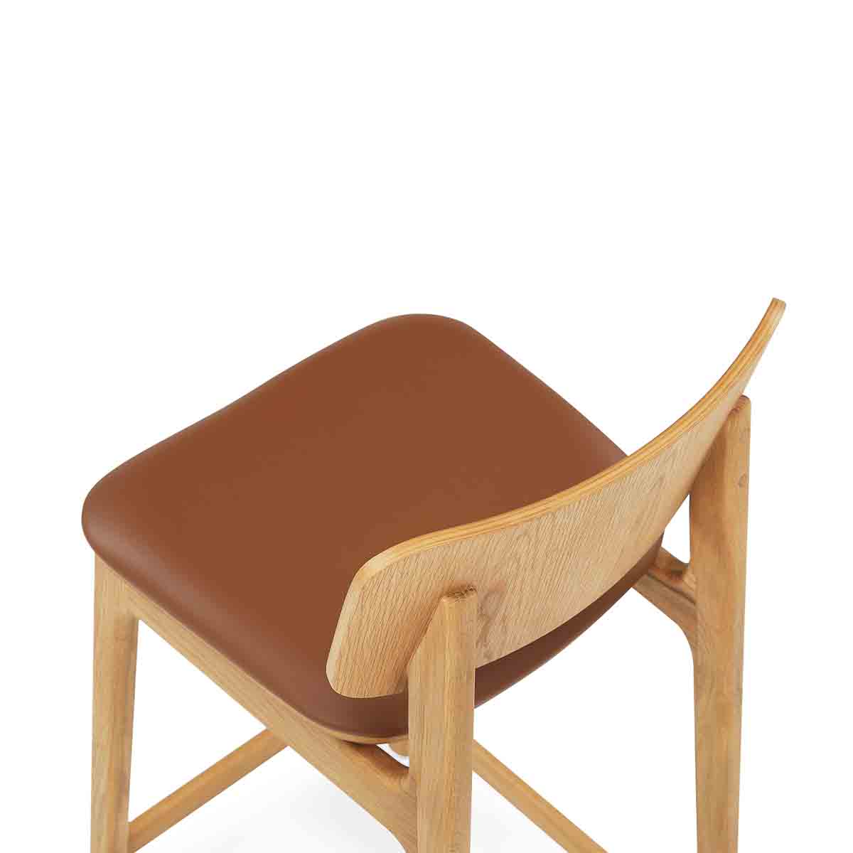 Flair Rattan Leather Bar Stool – Life Interiors