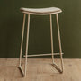 Hendrix Backless Bar Stool (Fabric) - Sand, Sand Boucle / Sand