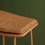 Terracotta, Caramel Textured Weave / Terracotta