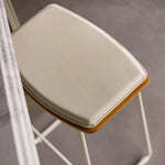 Oak White Leather
