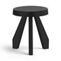 Sunny Oak Table Stool - Black