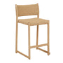 Anton Paper Cord Bar Stool - Natural / Light Oak
