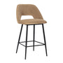 Belmont Velvet Bar Stool - Sapphire