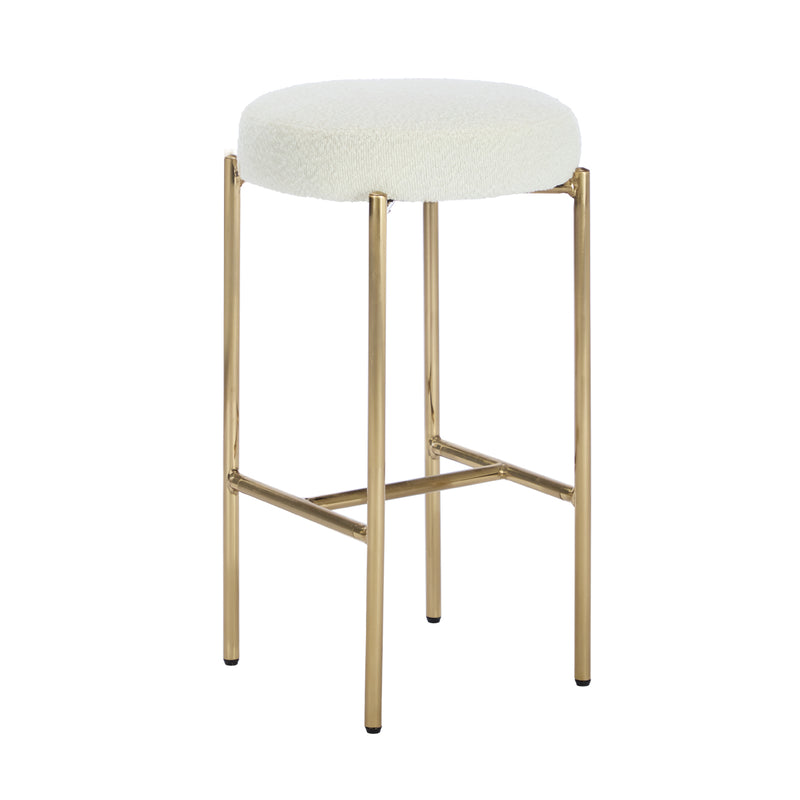 Olivia Boucle Bar Stool