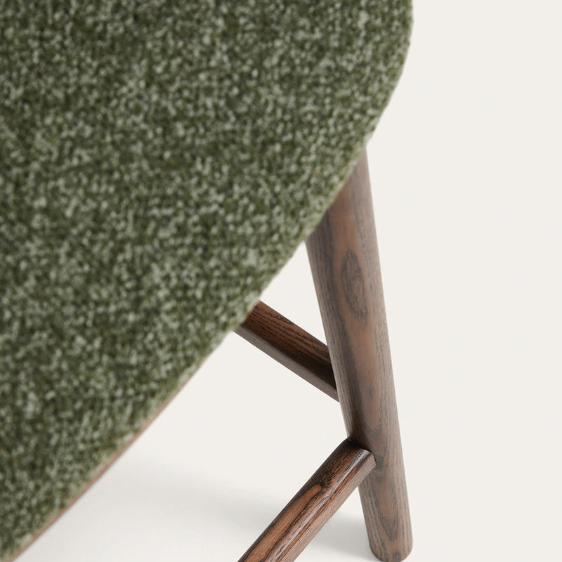 Dark Green / Ash Stained Walnut / 65cm