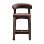 Granite Bar Stool - Brown / 65cm