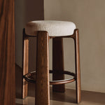 Beige / Walnut / 65cm