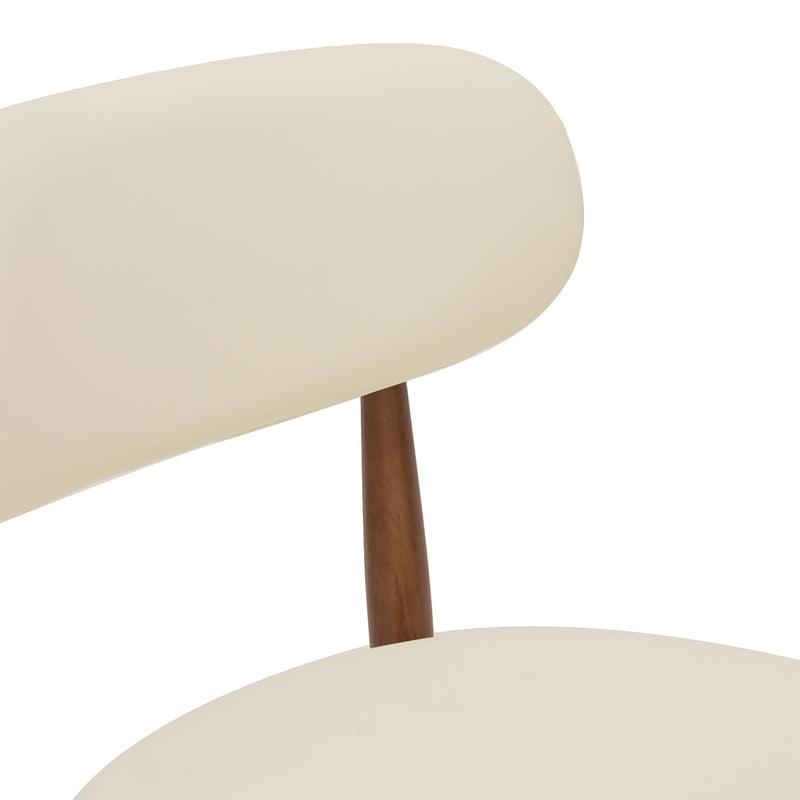 Cream / Walnut
