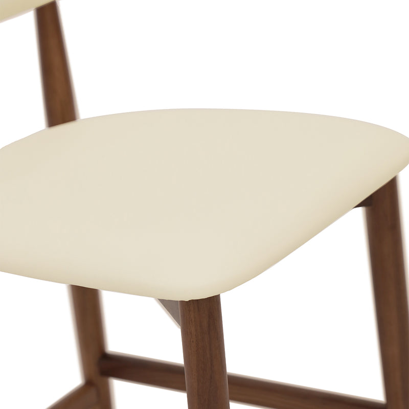 Cream / Walnut