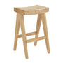Cuba Rattan Bar Stool - Ash