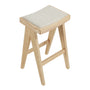 Cuba Fabric Bar Stool - Sand Boucle / Ash