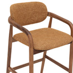 Caramel Textured Weave / Walnut