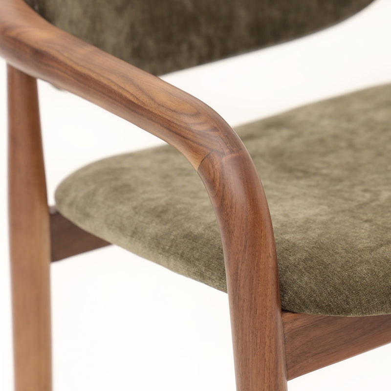 Olive Moss / Walnut