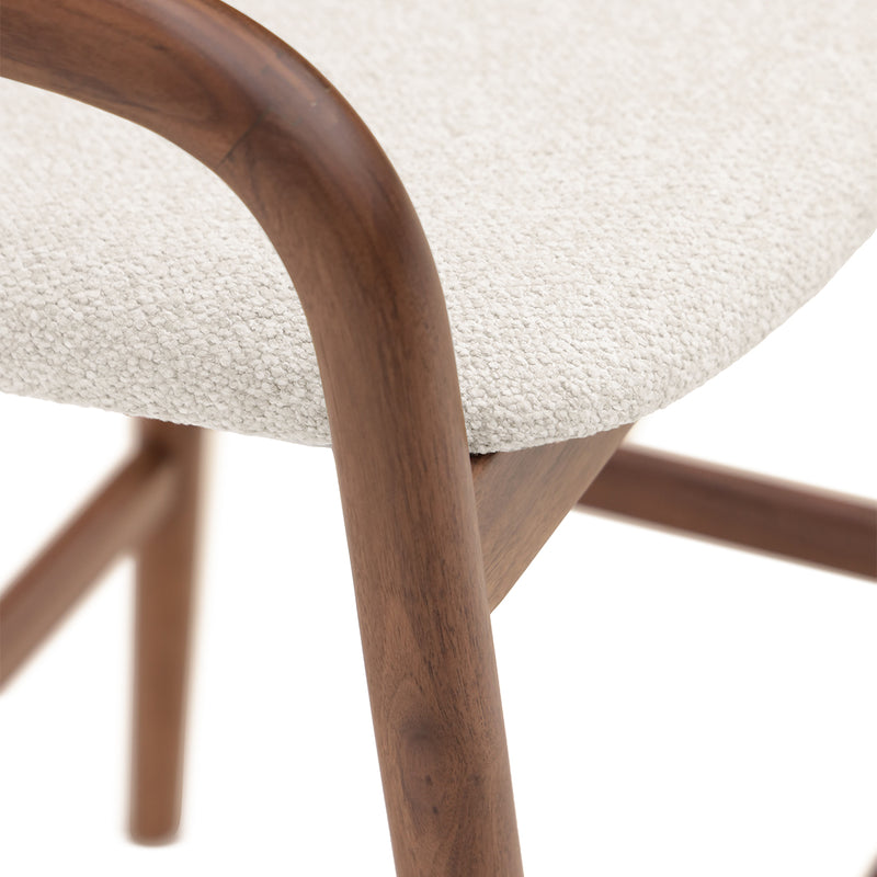 Sand Boucle / Walnut