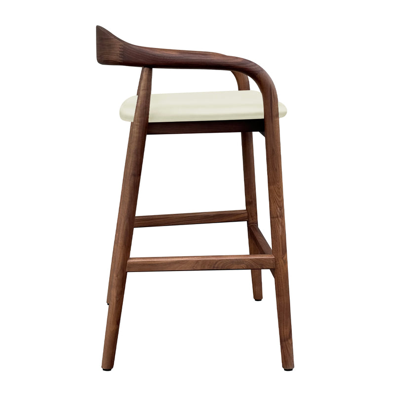 Noris Leather Bar Stool