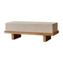 Gus Bench Seat - Natural Teak