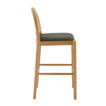 Olive Green Leather / Natural