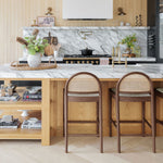 Sand Boucle / Walnut