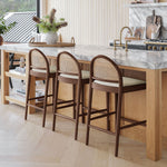 Sand Boucle / Walnut