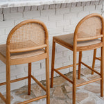 Capri Rattan Arch Bar Stool