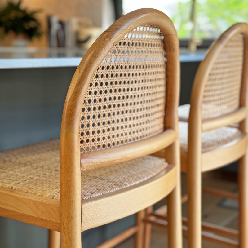 Capri Rattan Arch Bar Stool