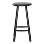 Finland Timber Bar Stool - Black / 75cm