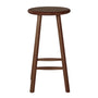 Finland Timber Bar Stool - Walnut / 65cm
