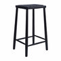 Fitzroy Rattan Bar Stool - Black