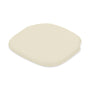 Lake Bar Stool Seat Pad Only - Cream / Leather