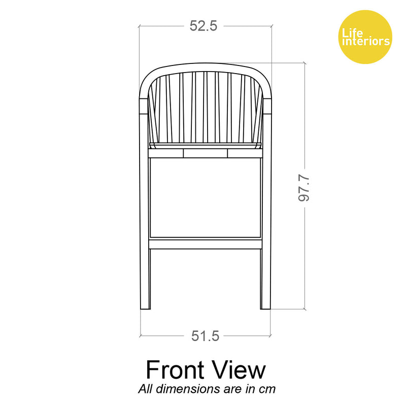 Lake Timber Bar Stool