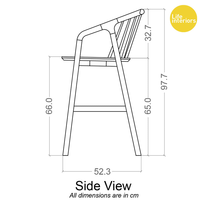Lake Timber Bar Stool