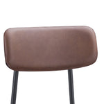 Bailey Leatherette Bar Stool (Set of 2)