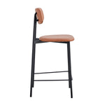 Bailey Leatherette Bar Stool (Set of 2)