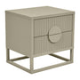 Benjamin Ripple Bedside - Putty