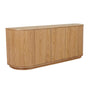 Oberon Crescent Buffet (180cm) - Natural Ash