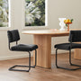 Blake Velvet Dining Chair - Black