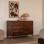 Marlo Chest of 6 Drawers - Walnut