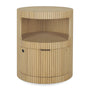 Boomerang Drawer Unit With Keylock - Oak