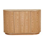 Oberon Crescent Storage Unit - Natural Ash