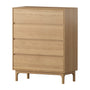 Romy 4 Drawer Dresser - Oak
