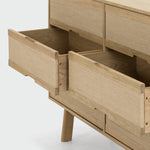Arigato Timber 6 Drawer Dresser