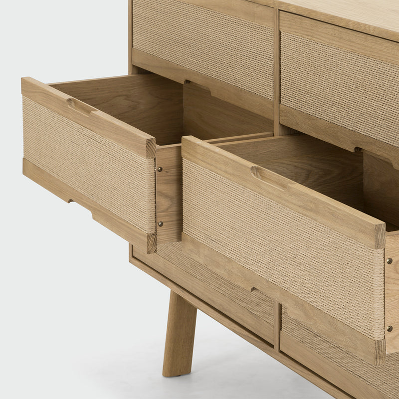 Arigato Timber 6 Drawer Dresser