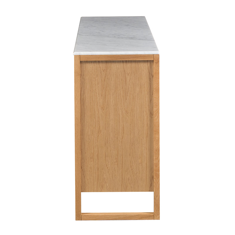 Carrara Marble / Oak