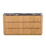 Black Calacatta Viola Marble / Oak